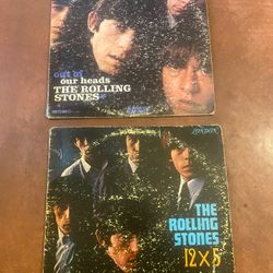 Vtg Rolling Stones Vinyls