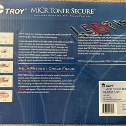 TROY Secure MICR (602/603 Printer) HY Cartridge, (02-81351-001) 40% OFF