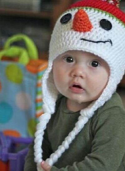 Cute Baby Hat(Olaf The Snowman )