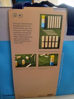EMBARK KUBB WOOD TOYS kIDS 6+