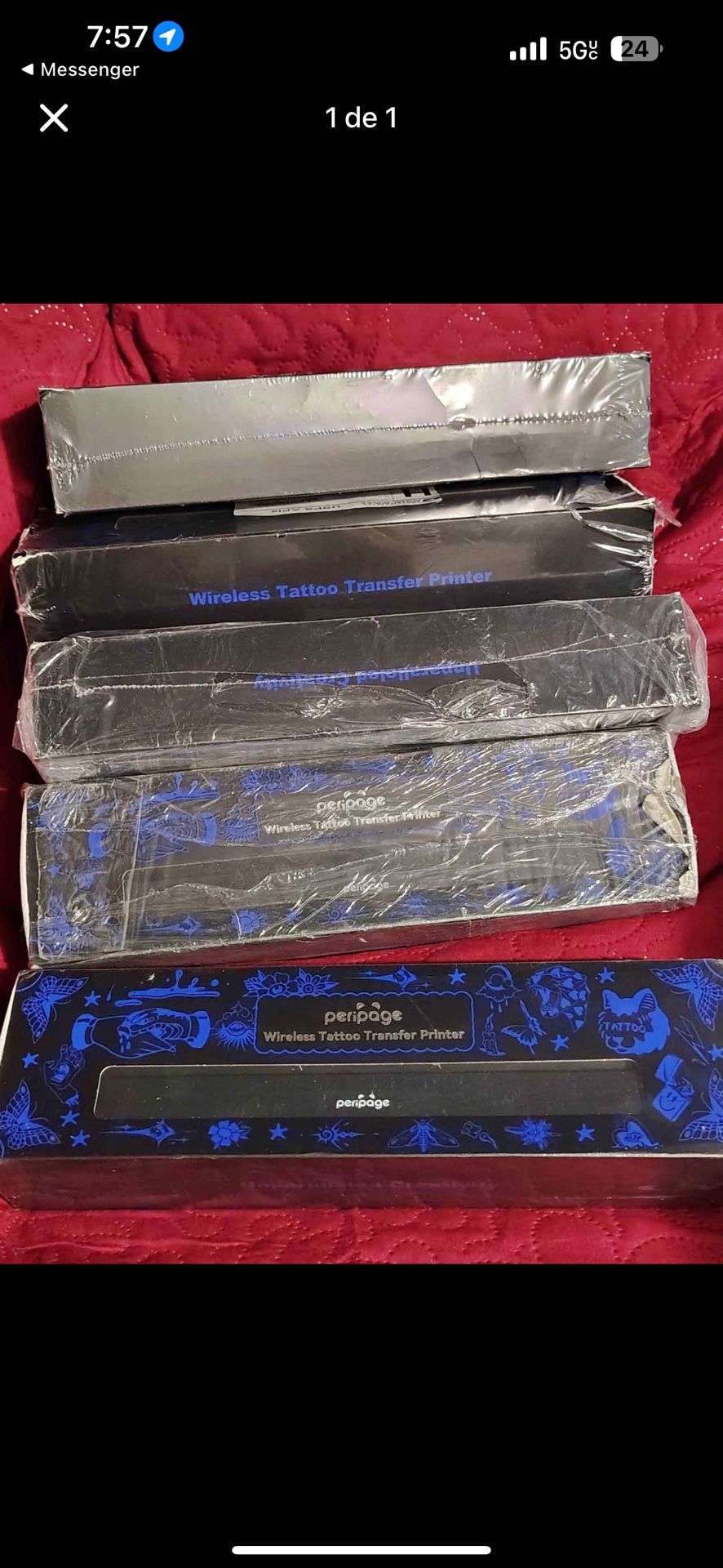 🔥 Wireless Tattoo Stencil Printer – NEW SEALED 🔥