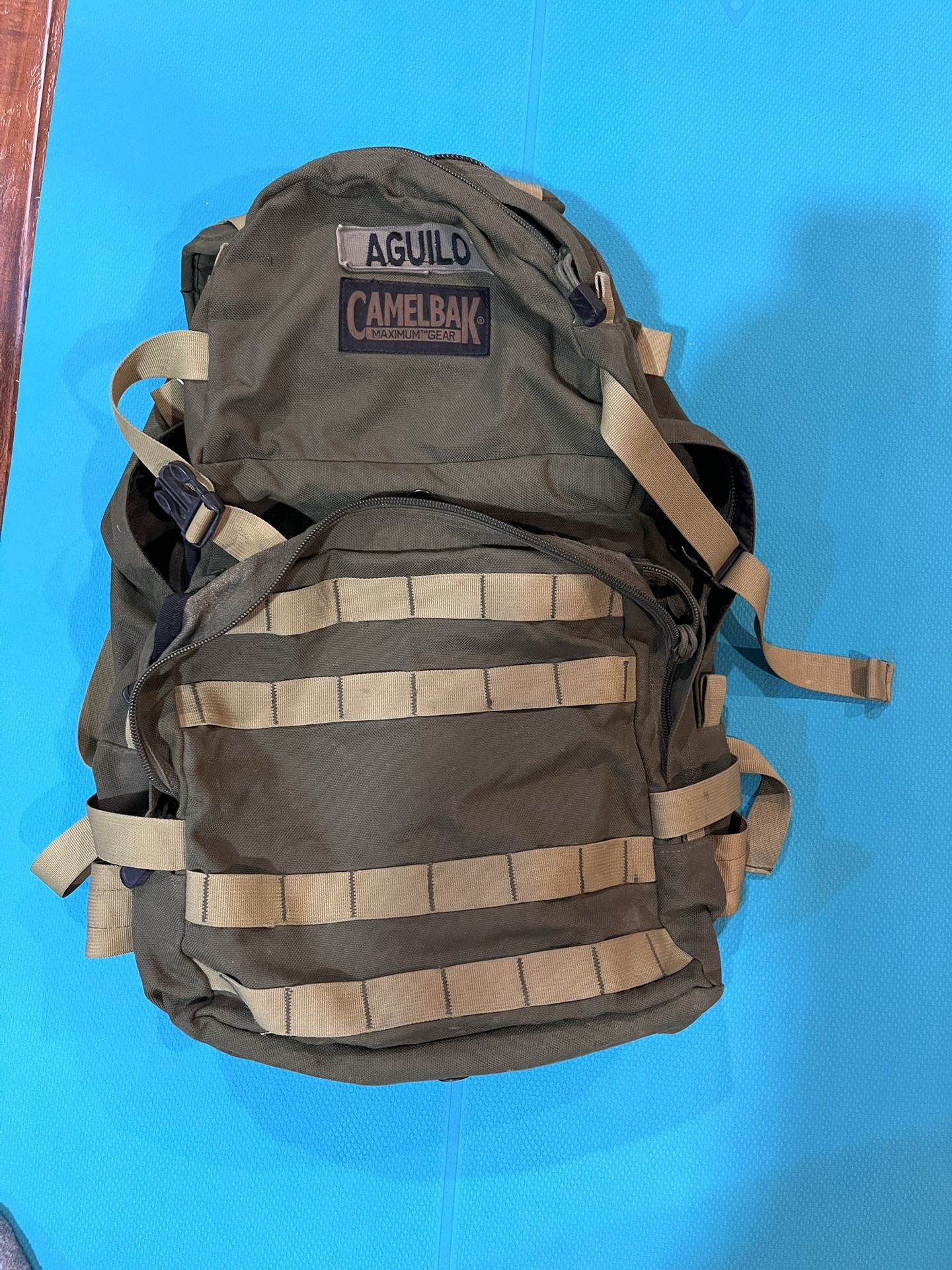 Rare Genuine Camelbak Patrol Backpack Olive Drab
