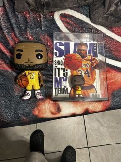 Shaq And LeBron Funko Pops 