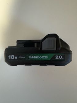 Metabo HPT 18 -Volt 1 -Pack Battery ( 2 Ah Lithium-ion BRAND NEW