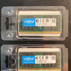 Crucial 64GB DDR4 Memory (2x32GB) for Notebook