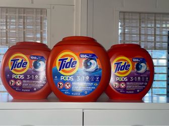 Tide pods - $10 each