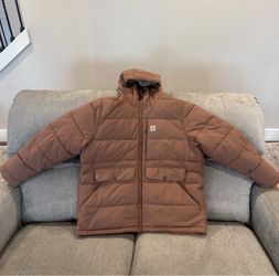 Carhartt Women's Montana Relaxed Fit Insulated Jacket color Nutmeg Size XL