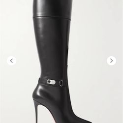 Christian Louboutin Boots Kate Botta  Size 39 Fits 8/8.5