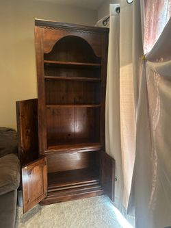 Bookcase with Storage Cabinet