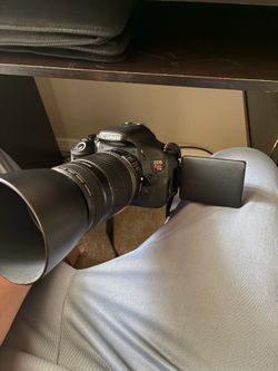 Canon eos t3i with 55-250mm EF Is lens