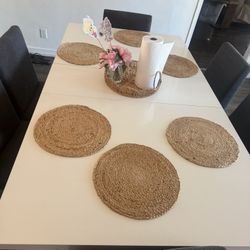 6 Seat Rectangle Dinner Table And Chairs 