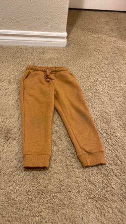 Boys Toddler size 3T Sweat Pants (light brown)