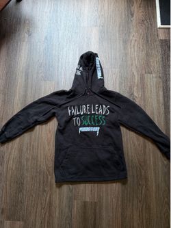 YungGodz Failure Leads to Success Hoodie Black