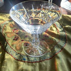 Waterford Heavy Lead Crystal Stemmed Glass