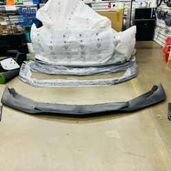 2016-2018 Chevy Camaro 1LE Style Unpainted Front Bumper Lip Spoiler PP