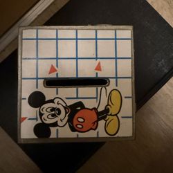 Vintage Disney Piggy Bank 