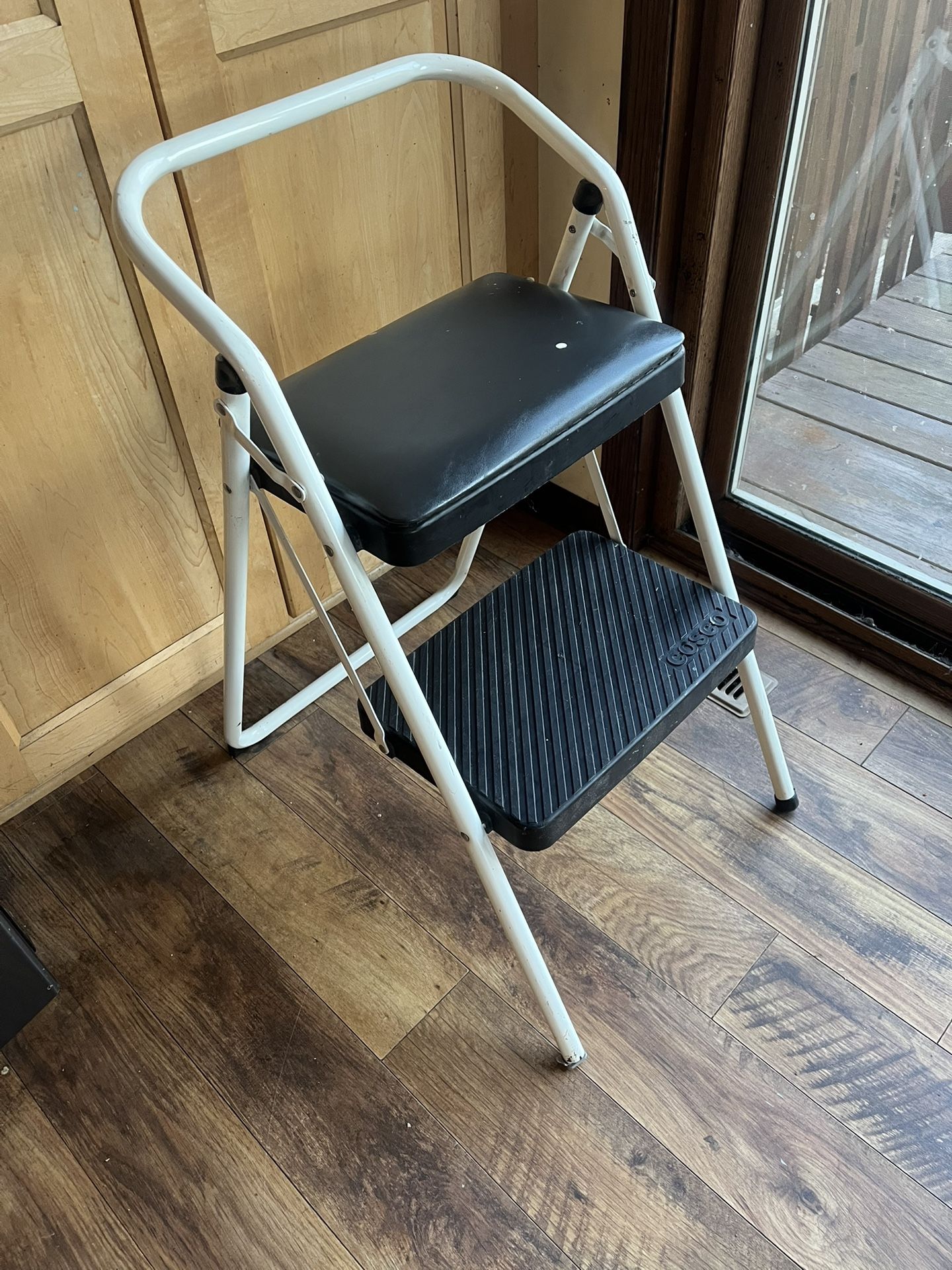 Cosco Folding 2 Step Stool Ladder Kitchen/Garage