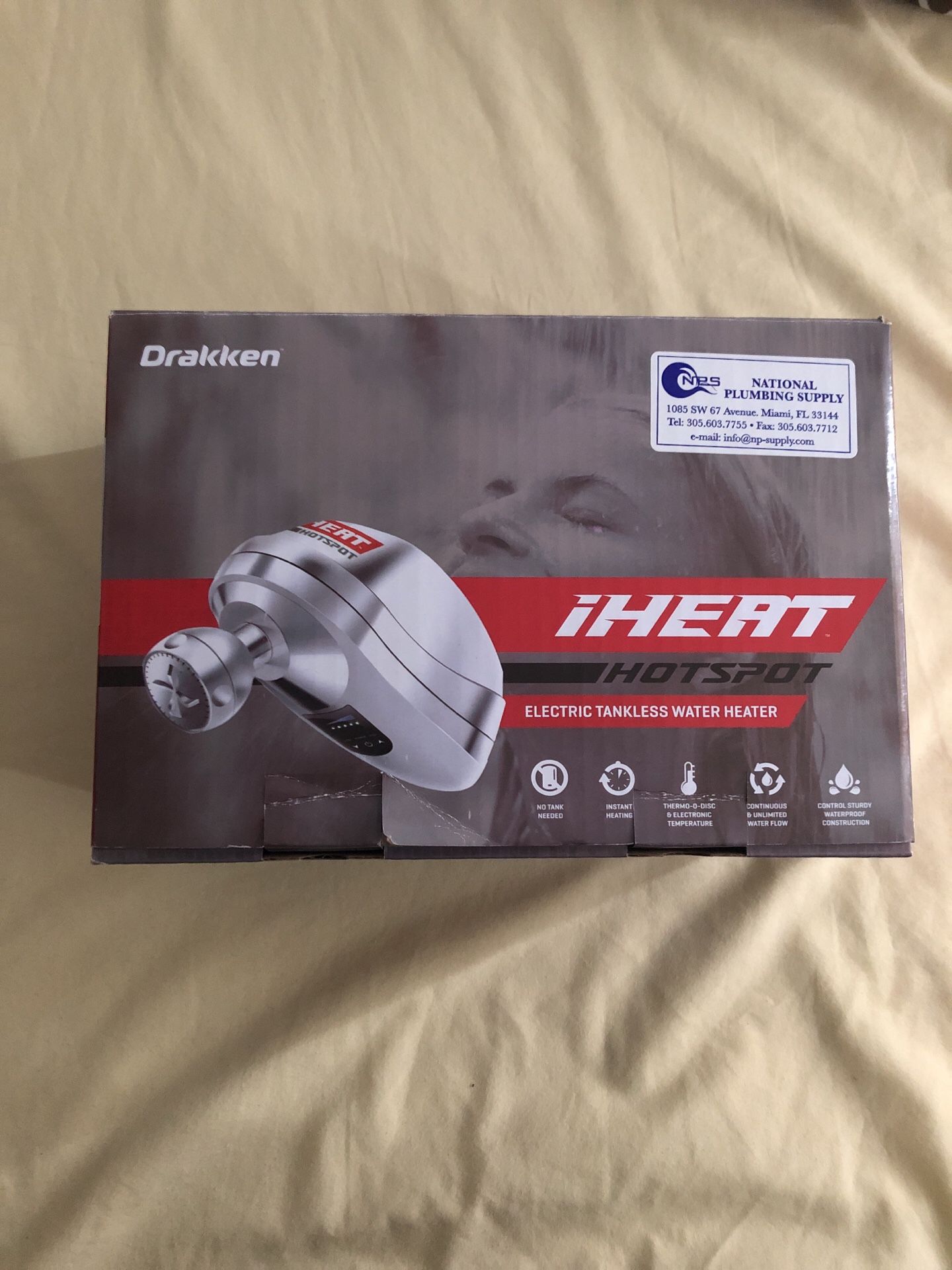 IHEAT Hotspot Electric Tankless Water Heater