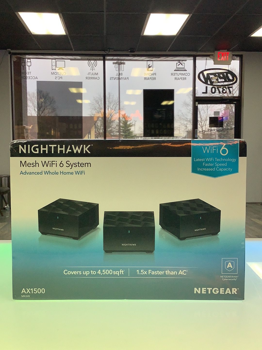 NetGear NightHawk AX1500 Mesh WiFi 6 System - Brand New 