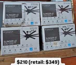 72in Ceiling Fan - Slinger V2