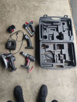 19.2 volt craftsman battery powered set