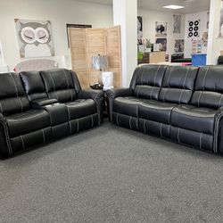 Power Sofa And Love Seat 