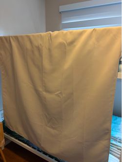 Curtain 53” long 12 available $5.00 each panel OBO