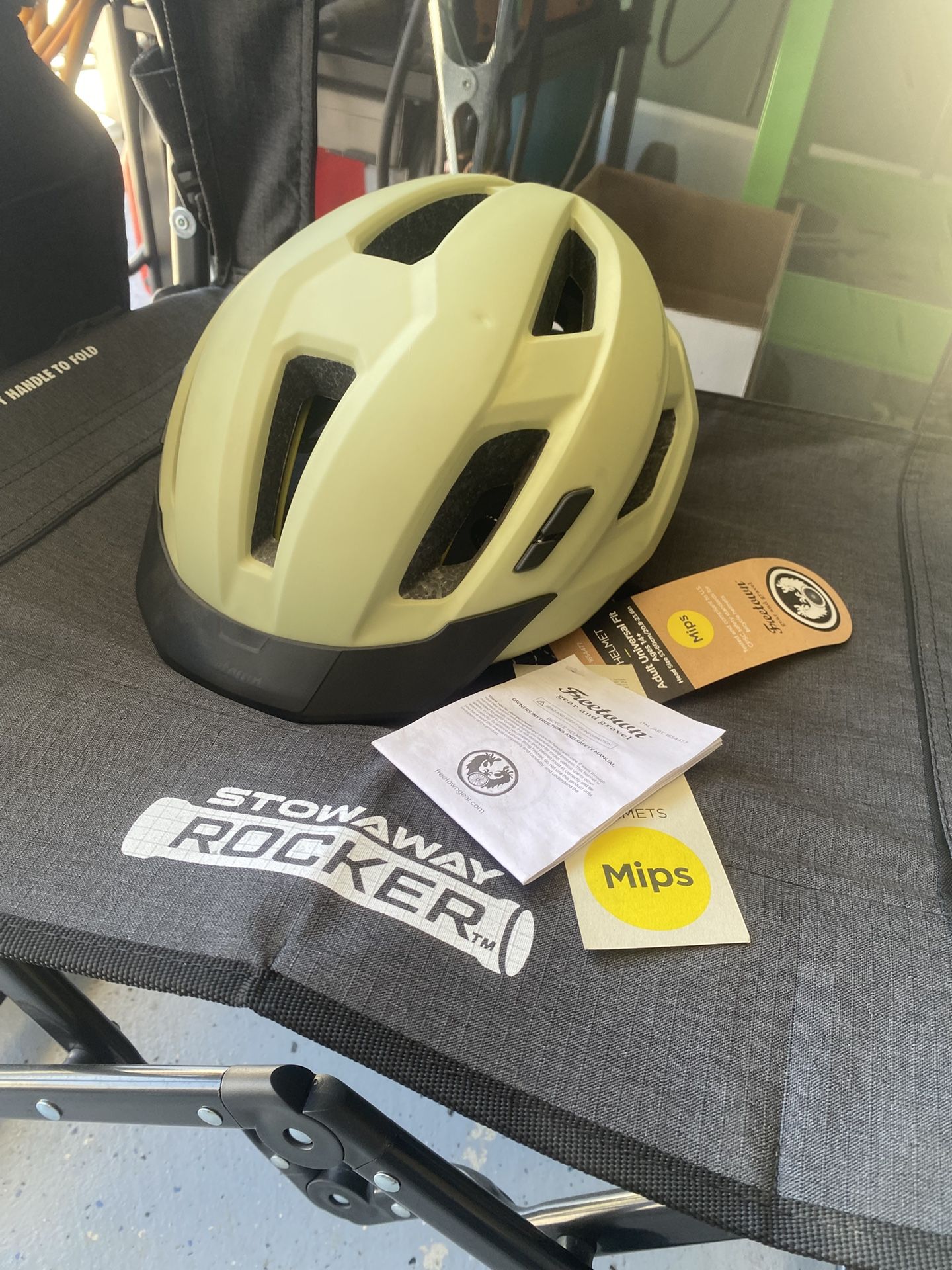 New bike helmet