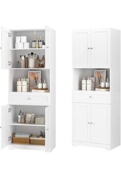 Bathroom Storage Cabinet with Drawer