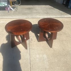 Wood End Tables