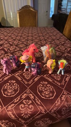 My little pony 8 pc set