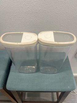 IKEA 2  Dry food storage containers