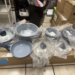 Carote Nonstick Ceramic Cookware Set 12-Piece