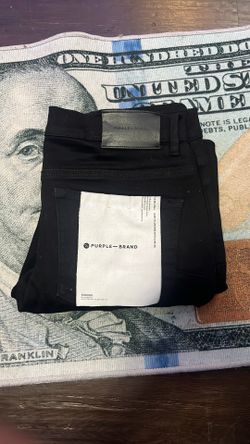 Black Purple Jeans Nice