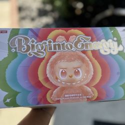 Authentic Labubu Big into Energy