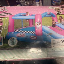 lol Surprise Jump And Slide Bouncer