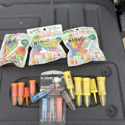 Golf Tees Brush And hi-ball