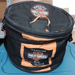 Harley Davidson Collapsible Cooler Bag With Two HD Coozies