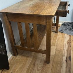 Vintage Mission Antique Desk