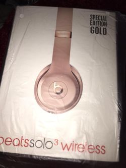 Brand New Rose Gold Beats