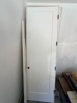 New prehung, solid core interior shaker door 8’ Tall