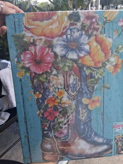 Canvas diamond painting