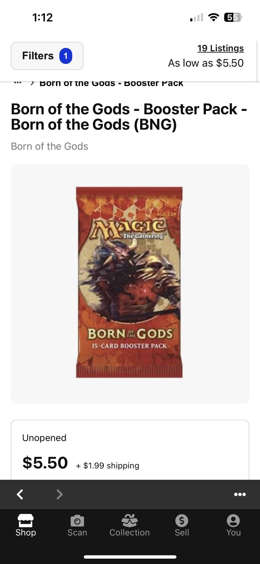 24 Magic The Gathering Born Of The Gods Booster Packs