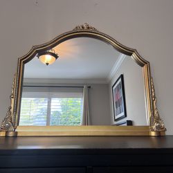 Beautiful Over The Mantle Mirror