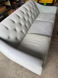 Sky Blue Couch