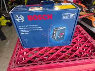 Bosch GLL 3-15 Self-Leveling Three-Line Laser