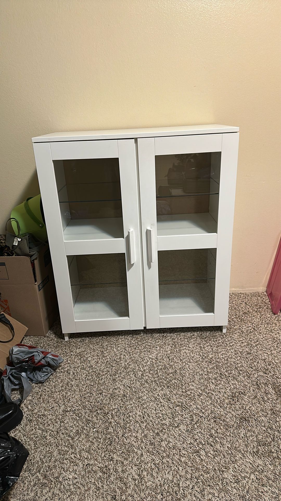 IKEA Glass Cabinet Storage