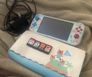 Switch Lite w/Games & Charger