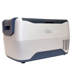 Koolatron SK30 SmartKool Refrigerator 32 Quart Portable Freezer Car Refrigerator 30L (-8℉) Bluetooth Enabled 12V DC/110V AC, Compressor Refrigerator f