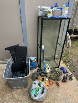 55 Gallon Fish Tank Complete Kit